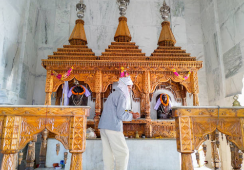 Modular Wooden Temple